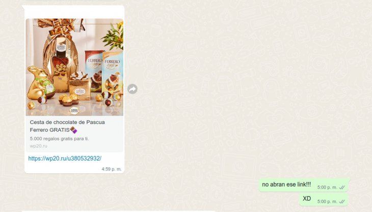Pascua llegó con una nueva estafa viral en redes sociales y Whatsapp