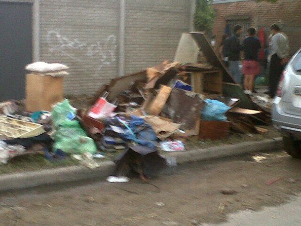 En dos días se recogieron en La Plata 13.000 toneladas de desechos