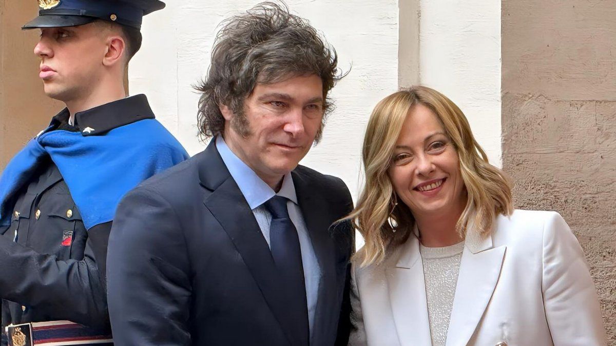 Javier Milei Se Reunió Con La Primera Ministra De Italia Giorgia Meloni