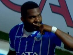 García fue el autor del 1-0 en favor de Godoy Cruz ante Unión en Mendoza García fue el autor del 1-0 en favor de Godoy Cruz ante Unión en Mendoza