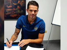 La firma de Fernando Gago para estirar su vínculo con Boca La firma de Fernando Gago para estirar su vínculo con Boca