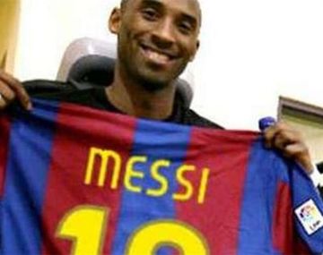 Kobe Bryant quiere cambiar de equipo con Messi