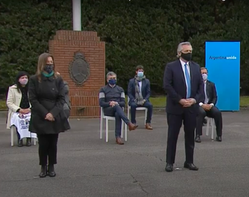 Alberto Fernández presentó el Programa de Fortalecimiento de Seguridad para el AMBA