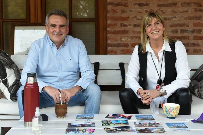 Agustín Rossi y Alejandra Rodenas, precandidatos en Santa Fe