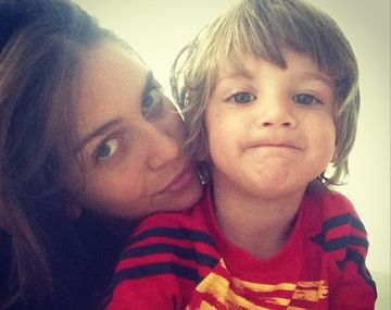 La modelo se mostró orgullosa de sus sobrinos