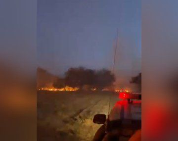 Incendios forestales en La Pampa