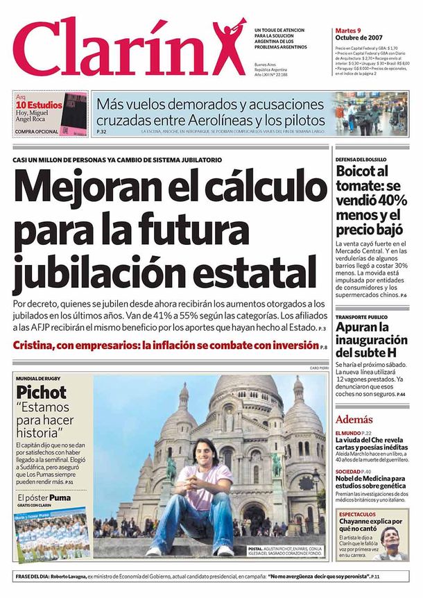 Efecto tomate: ahora Clarín y El Cronista cuestionan lo que antes defendían