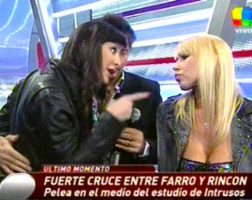 Lo que no se vio de la pelea entre Rincón y Farro