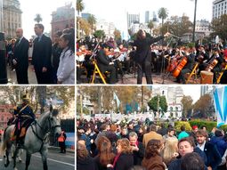 cerraron plaza de mayo para evitar las protestas antes del tedeum cerraron plaza de mayo para evitar las protestas antes del tedeum