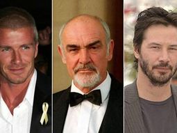 Beckham, Connery y Reeves Beckham, Connery y Reeves