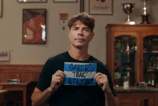 El Chino Garcé y el traé alfajores: la publicidad que revive su convocatoria al Mundial 2010