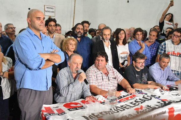 Contaron con el apoyo de la CTA de Hugo Yasky