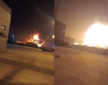 Desesperante: así vivió la explosión una persona que se encontraba dentro del predio