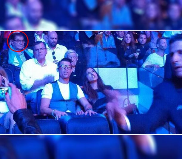 Una foto a Cristiano Ronaldo escrachó al segundo de Hugo Moyano