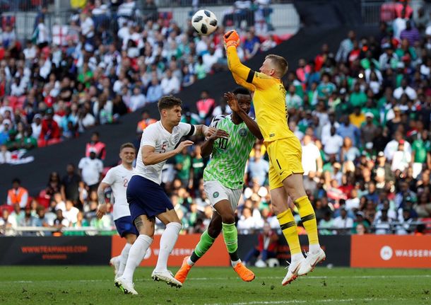 Inglaterra venció a Nigeria en Wembley
