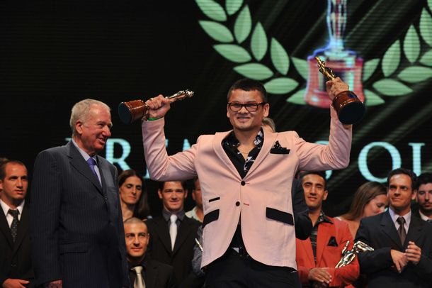 Marcos Maidana se quedó con el premio Olimpia de Oro