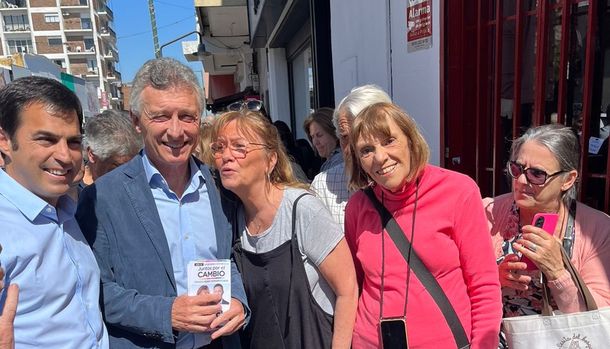 Mauricio Macri hizo campaña por Patricia Bullrich en el Conurbano
