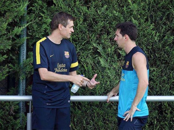 El mensaje de aliento que Messi  le dedicó a Tito Vilanova