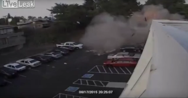 VIDEO: Terrible explosión en un hotel de Washington por fuga de gas