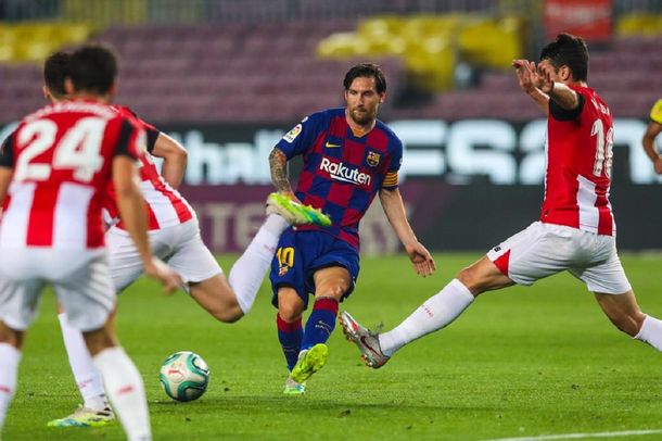 Barcelona venció al Athletic de Bilbao, pero Lionel Messi sigue sin llegar al gol 700