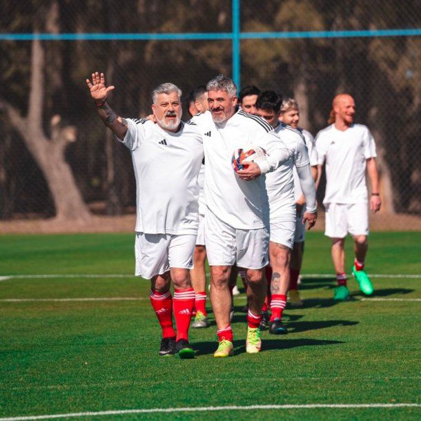 El golazo del Burrito Ortega en un amistoso con streamers y periodistas