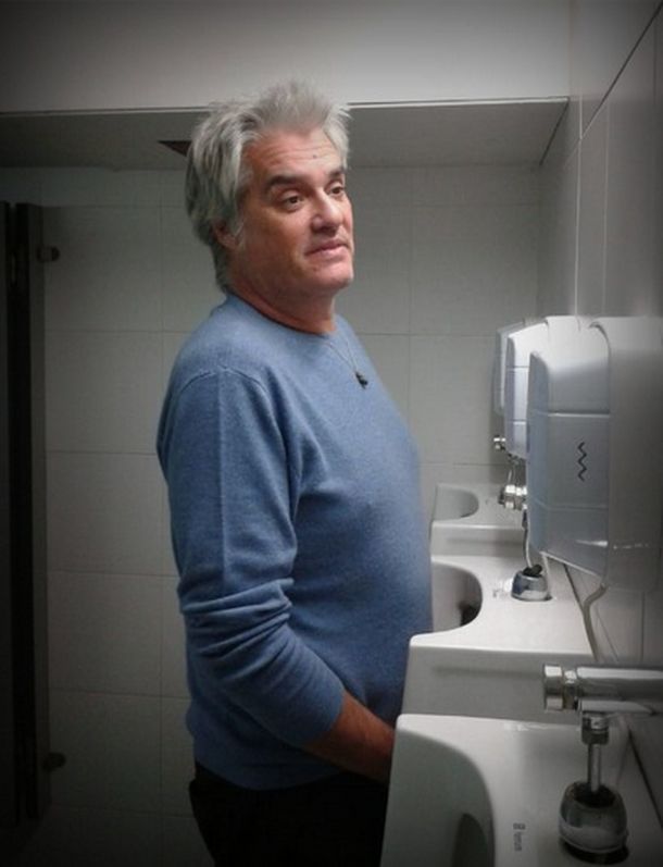 ¡In fraganti! La foto de Roberto Pettinato marcando su territorio