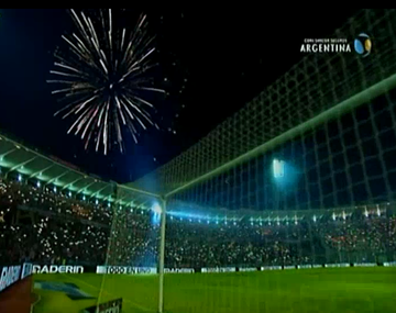 Fuegos artificiales, los protagonistas del recibimiento