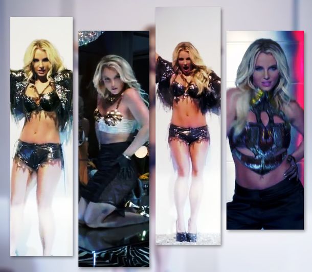 El ¿escultural? cuerpo de Britney Spears en su último videoclip