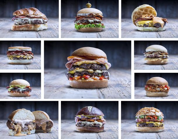 El otro Mundial: las 11 hamburguesas que representan a los países