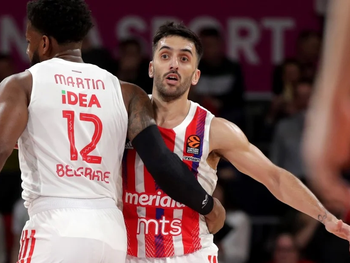 Campazzo debutó en la Euroliga con el Estrella Roja: convirtió 16 puntos
