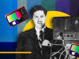 En 1963 aparece la televisión a color, sistema inventado por el mexicano Guillermo González Camarena. En 1963 aparece la televisión a color, sistema inventado por el mexicano Guillermo González Camarena.
