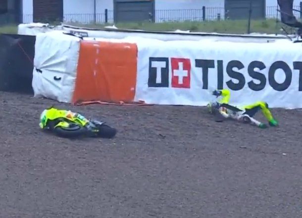 Moto GP: el escalofritante accidente que sufrió Franco Morbidelli en el GP de Alemania accidente