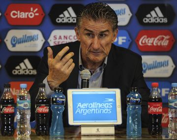 Edgardo Bauza tras la goleada de Argentina a Colombia