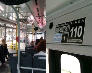 Increíble don: adivina los internos de la línea 110 de colectivos y es furor