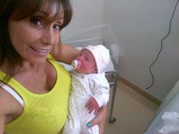 Sandra Villarruel presentó a su nieta Sandra Villarruel presentó a su nieta