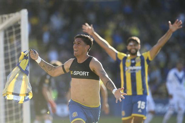 Rosario Central venció a Vélez y, por ahora, es puntero de la Zona B