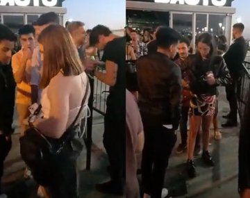 Se hizo pasar por seguridad de un boliche de Mar del Plata y el video es viral