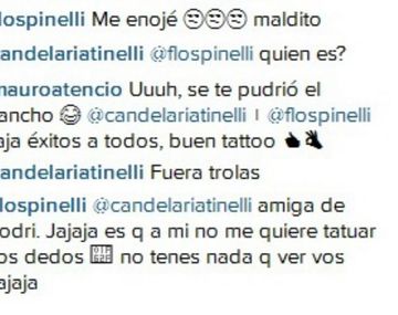 Nuevo tatuaje e insólito descargo de Cande Tinelli