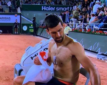 El chip que utiliza Djokovic en Roland Garros: Es el gran secreto de mi carrera
