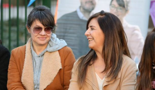 Marziotta y Gabriela Cerruti en el&nbsp;Encuentro de Referentes Territoriales de Ampliar