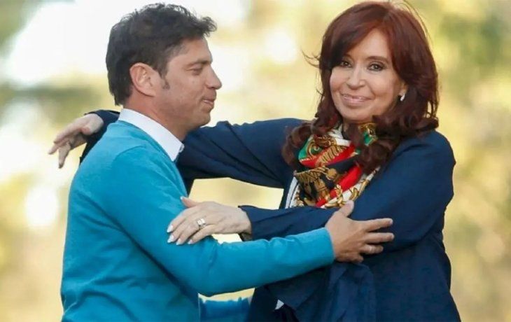 Cristina Kirchner y Axel Kicillof mantuvieron una conversación telefónica breve y cordial