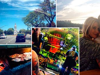 Las postales porteñas de Daniel Osvaldo y su novia, Benedetta Mazza
