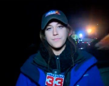 Impactante: atropellaron en vivo a una periodista