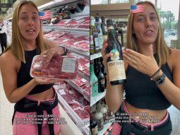 Comparó los precios del supermercado de Miami con los de Argentina y se volvió viral
