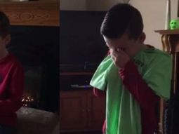VIDEO: Emotiva reacción de un nene al enterarse que tendrá un hermano