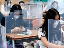 Coronavirus: así son las aulas de Corea del Sur tras las reapertura de los colegios