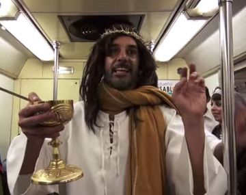 Jesús hizo milagros en el subte