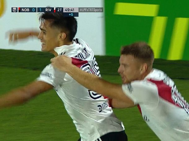 Contra letal de River: el gol agónico de Pablo Solari para el triunfo