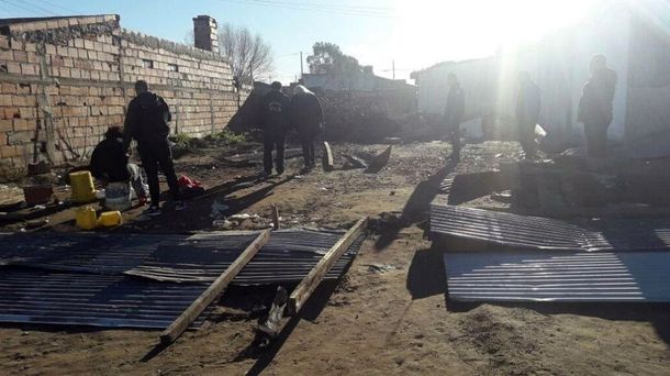 Este fue el lugar en donde se había demolido un kiosco narco