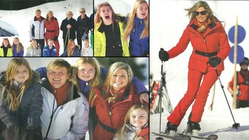 la reina maxima y el rey guillermo festejaron su aniversario en la nieve la reina maxima y el rey guillermo festejaron su aniversario en la nieve